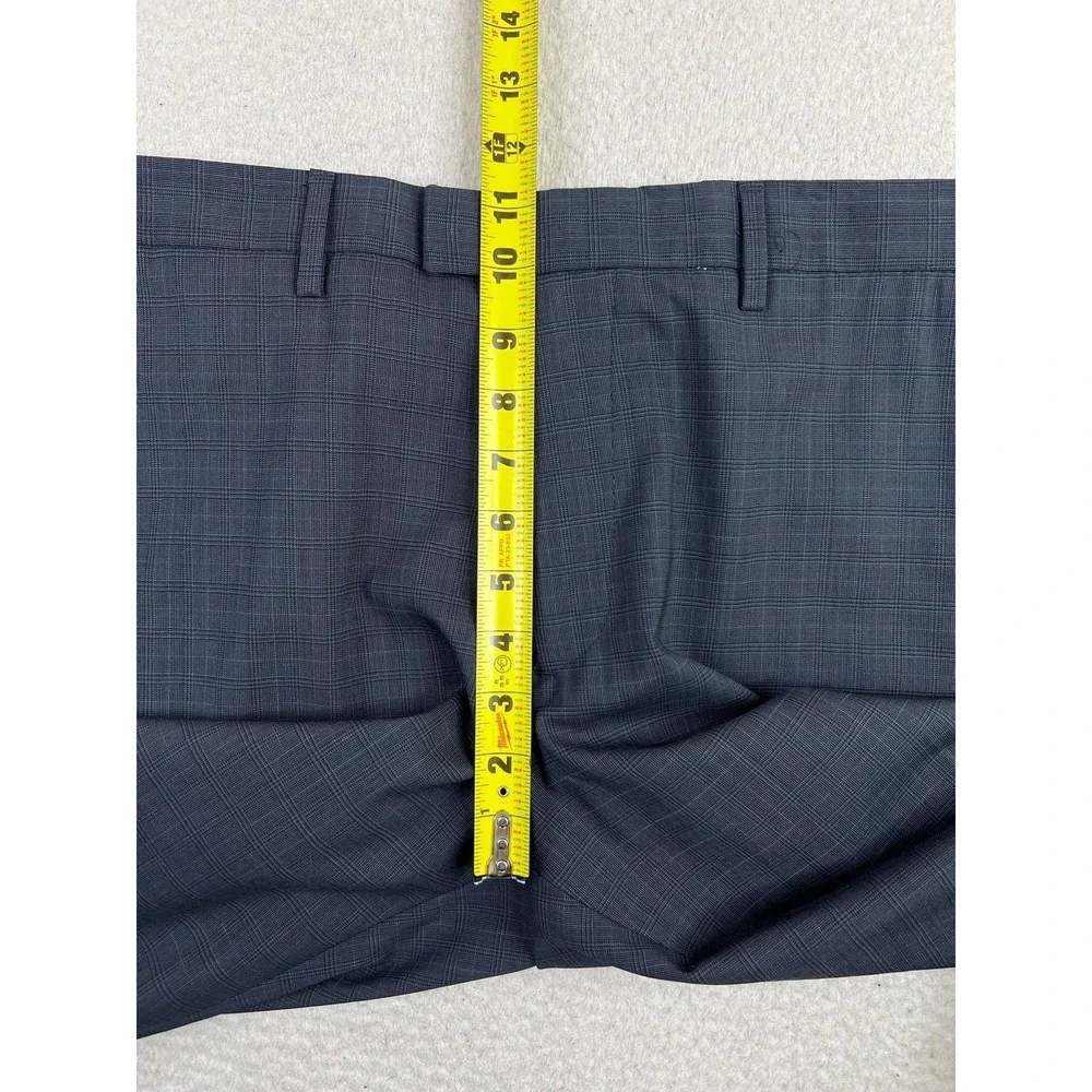 Banana Republic Dress Pants Mens 33x32 Blue Performance Wool Slim Fit NEW